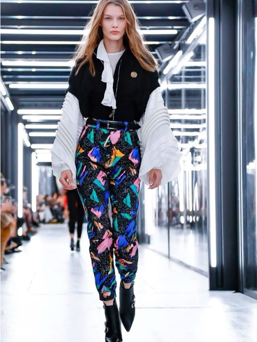LOUIS VUITTON Runway Spring 2019 Nicolas Ghesquière Pants Size US 6 | FR 38